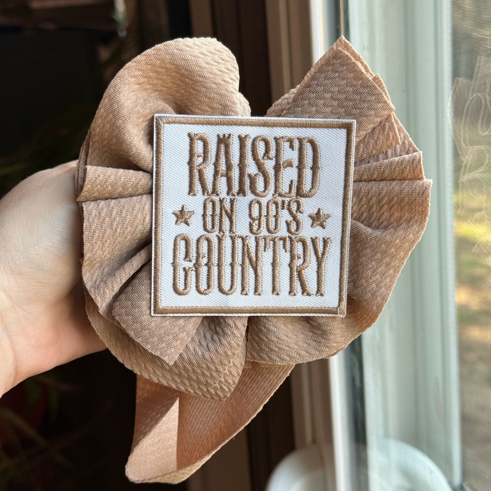 Brown Raised on 90's Country Headwrap